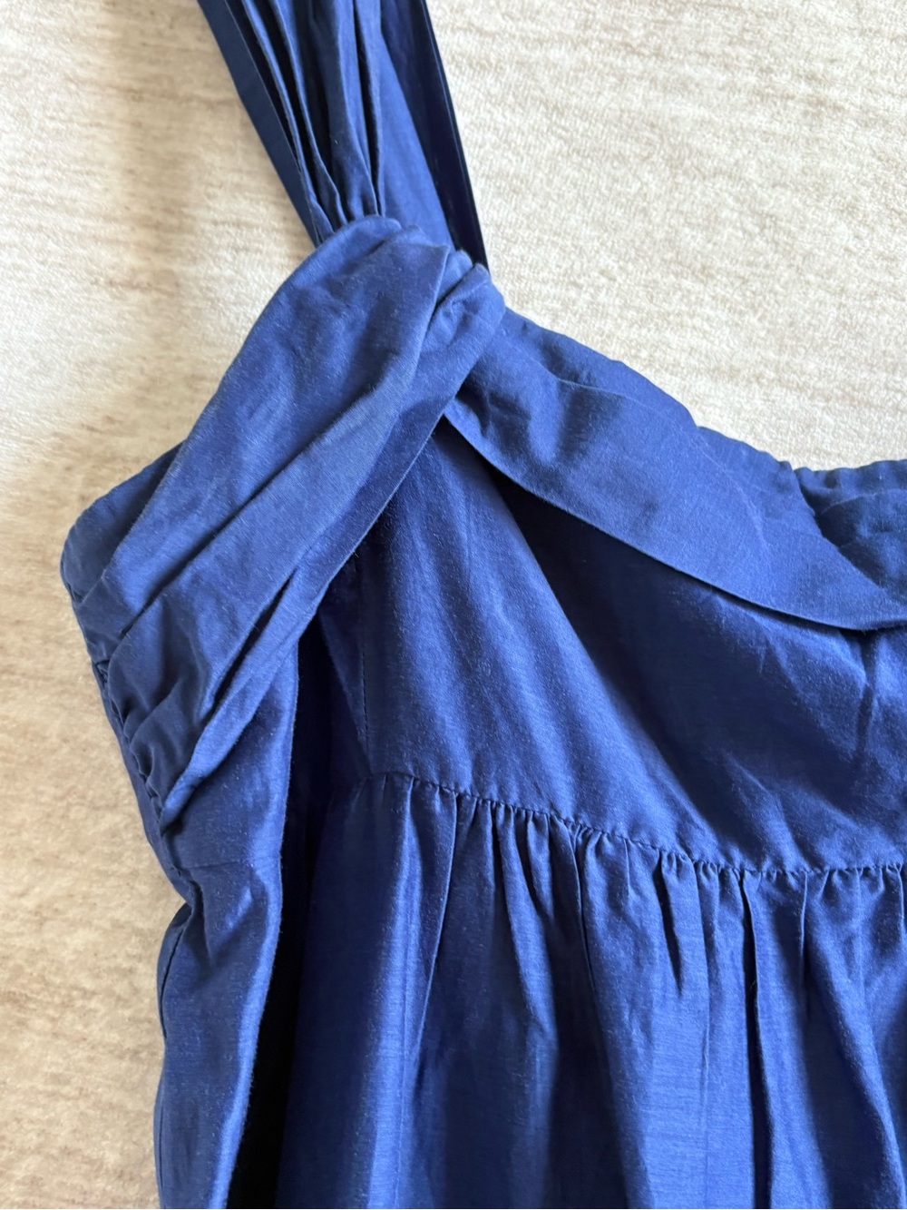 Blue Single Strap Dress by Ann Taylor Loft Size 4 - Picture 4 of 9